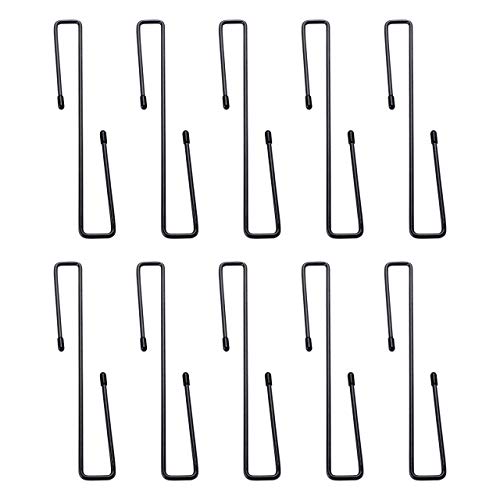 Adoreal 10 PCS Gun Rack, Pistol Rack for Gun Safe Shelf or Stack On Gun Cabinet, Gun Safe Accessory, Handgun Hanger Pistol Organizer for Display, Gifts for Hunters - Thumbnail 6