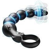 AnalPlug Prostata Stimulation Männer, Analplug# für Frauen Vibratorensets für Frauen, Analkugeln Vibrator mit 10 &10 Vibration Schwingung Modus, Erotik Sex Spielzeug für die Männer Frau Paare