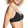 Maidenform-Womens-Pure-Comfort-T-Shirt-Wireless-Bra-DM7681 Maidenform womens Pure Comfort T-shirt Wireless Dm7681 T Shirt Bra, Black, Small US
