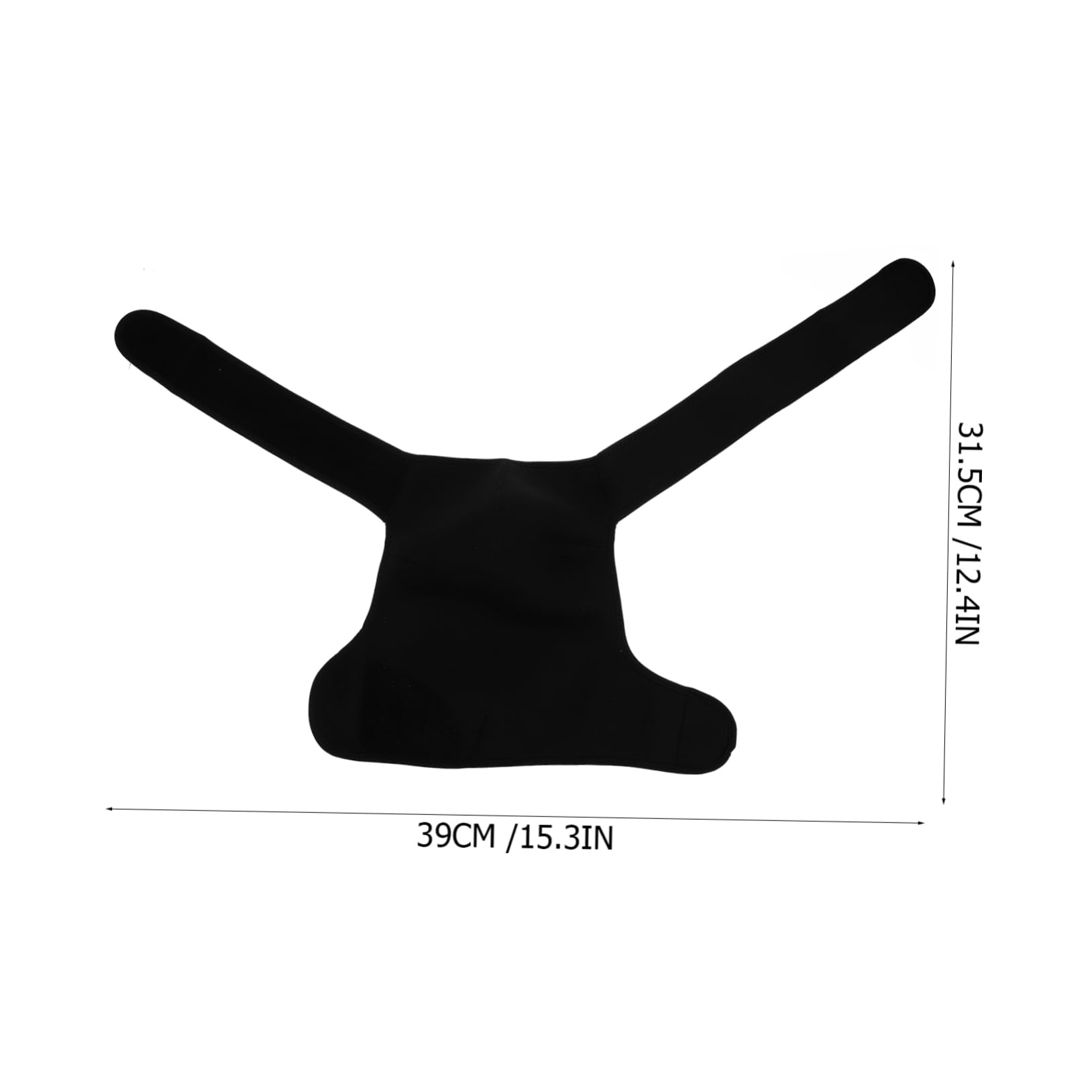 minkissy 1pc Sports Fitness Shoulder Protective Strap Elastic Adjustable and Shoulder Pads for Outdoor Activities