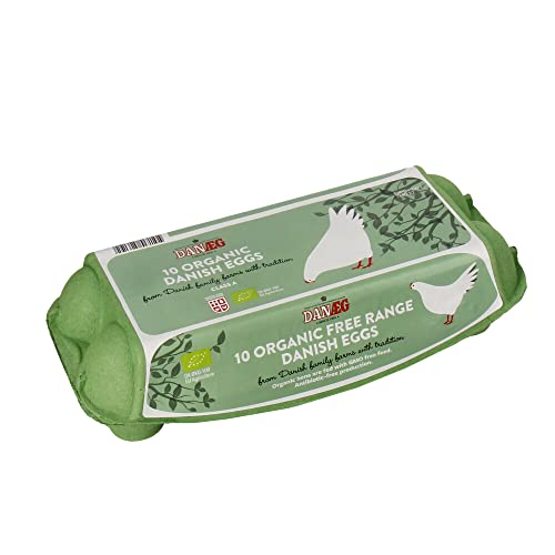 Danaeg Organic Free Range Eggs Size 7 (Chilled) 10s