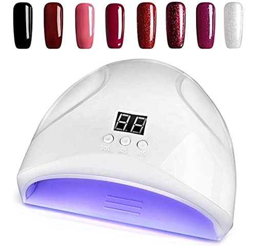 Cabine Unhas Gel Estufa LED UV PolyGel Fibra Acrigel BIVOLT