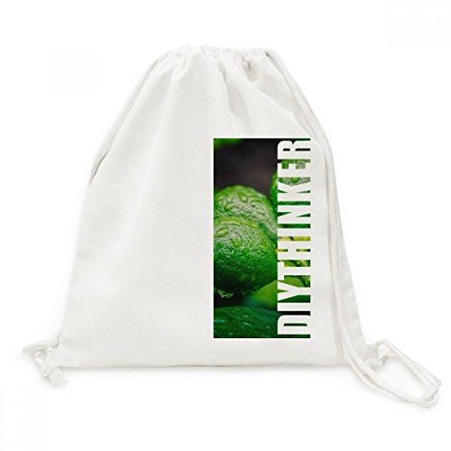 Sac à dos cordon motif citron idéal pour vos sorties shopping et vacances