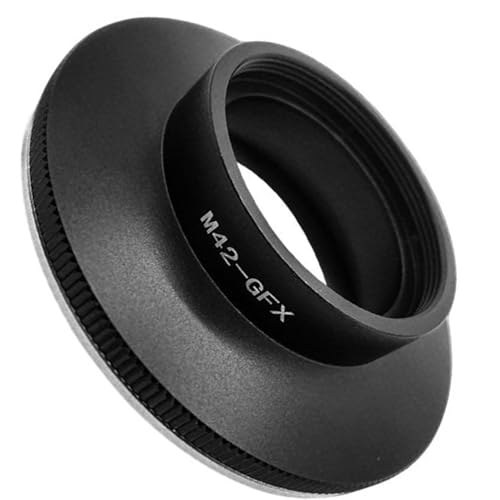 Lens Adapter Screw SLR Lens to G Mount GFX Camera Adapter de Montura M42 a G Mount para Fuji GFX con Conexión Precisa y Enfoque Infinito - imagen 3