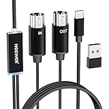 【Materiales premium】Hecho de aleación de aluminio de primera calidad, el cable de 72,4"/184cm cuenta con protección antiinterferencias multicapa y la capa exterior está hecha de tecnología de nailon trenzado para mantener una vida útil más larga.
