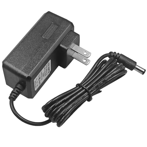 YBSCJHGR 12V 2A Charger Compatible with Hansong DC117-15 DC11715 Bedroom Light Up Vanity Makeup Mirror DC12V 2000mA Power Supply Cord