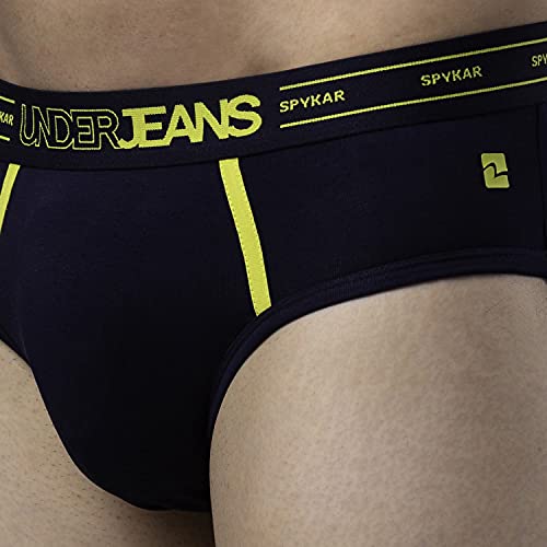 Image of Underjeans Men Cotton Blend Brief