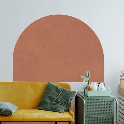 Autocollant mural géométrique pour rénover un mur sans peindre salon - 5