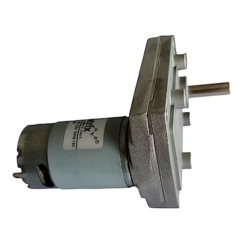 Image of Metal 12V DC Square Gear /Geared Motor 10 RPM - High Torque