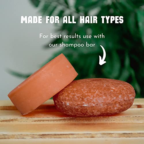 Clever Yoga Conditioner Bar For All Hair Types - Perfect Travel Bar Conditioner For Hair - Vegan Solid Conditioner Bar For Full And Frizz Free Hair (Argan Oil 1Bar) #TOP2
