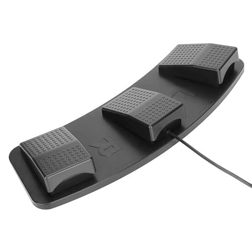 HNJCHE Pedal USB Triplo Pedal USB Triplo Pedal Multifuncional para Zoom para Testes de Fábrica para