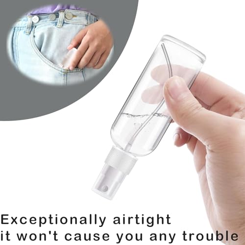 BinPhorm Sprühflasche,10 PCS 20ml Mini Sprühflasche Kleine Sprühflaschen Zum Befüllen Zerstäuber Sprayflasche leer für Parfüms Öle Alkohol und Wasser