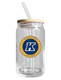 R and R Imports Kent Golden Flashes NCAA 12 oz Can Glass Single