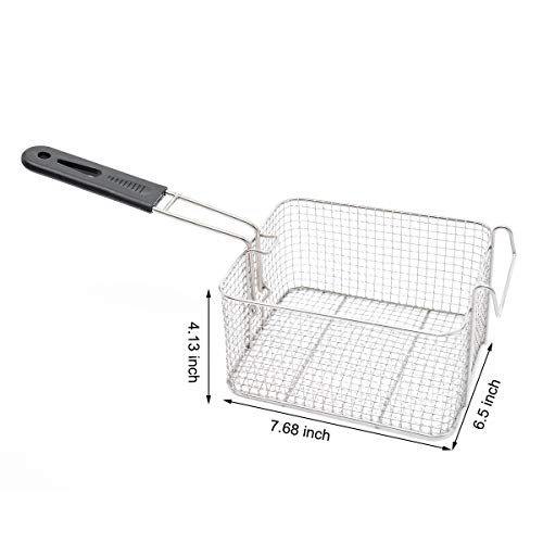 COLIBROX 5000W 12L Dual Tanks Electric Deep Fryer Professional Tabletop Restaurant kitchen Frying Machine With 2 Basket - Thumbnail 3