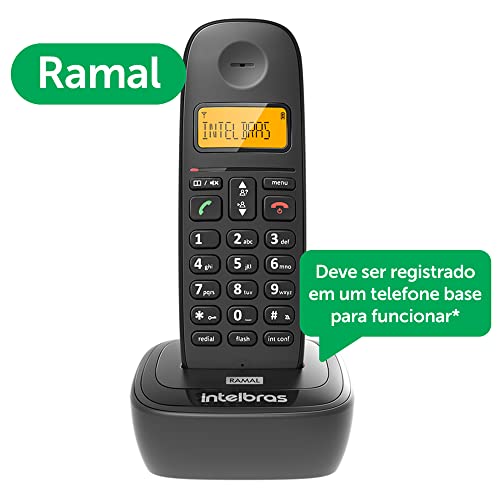Ramal Sem Fio Digital TS 2511 Preto Intelbras