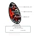 SPEC-D TUNING Smoke Lens Tail Lights Compatible with 2001-2005 Chrysler PT Cruiser, Left + Right Pair Assembly