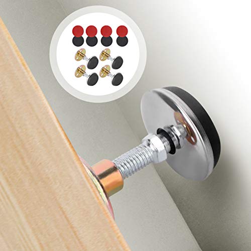 IMIKEYA 4 peças de moldura de cabeceira ajustável evita o afrouxamento da cabeceira da cama, fixador