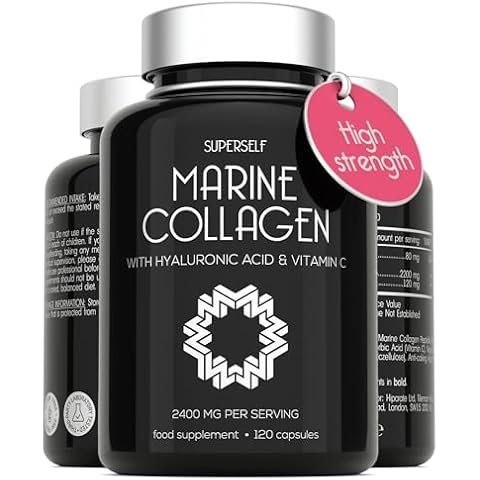 SuperSelf Marine Collagen Capsules with Vitamin C Cover