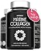 Price comparison product image Marine Collagen Capsules 2200mg - with Hyaluronic Acid & Vitamin C - High Strength Complex for Skin Hair Support - Premium Type 1 Peptides - Collagen Supplements for Women & Men - 120 Capsules
