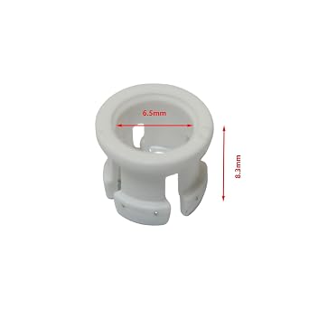 20PCS Water Filter Quick Connect Female Grip Fittings Fittings 1/4 Inch Tube Insert Circlip with Wire Snap for Reverse Osmosis Water Filter Fittings Quick Connect Push in Plumbing Fittings