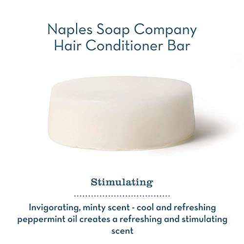 Naples Soap Company Solid Conditioner Bar – Free Of Parabens, Pthalates – Handmade, Eco-Friendly, Hydrating Haircare For Soft, Vibrant Hair, Safe And Effective For All Hair Types, Lasts 50-75 Uses – Stimulating Scalp #TOP1
