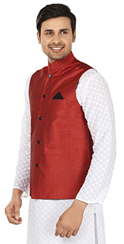 Chaleco de seda para hombre cómodo y elegante en talla grande 2