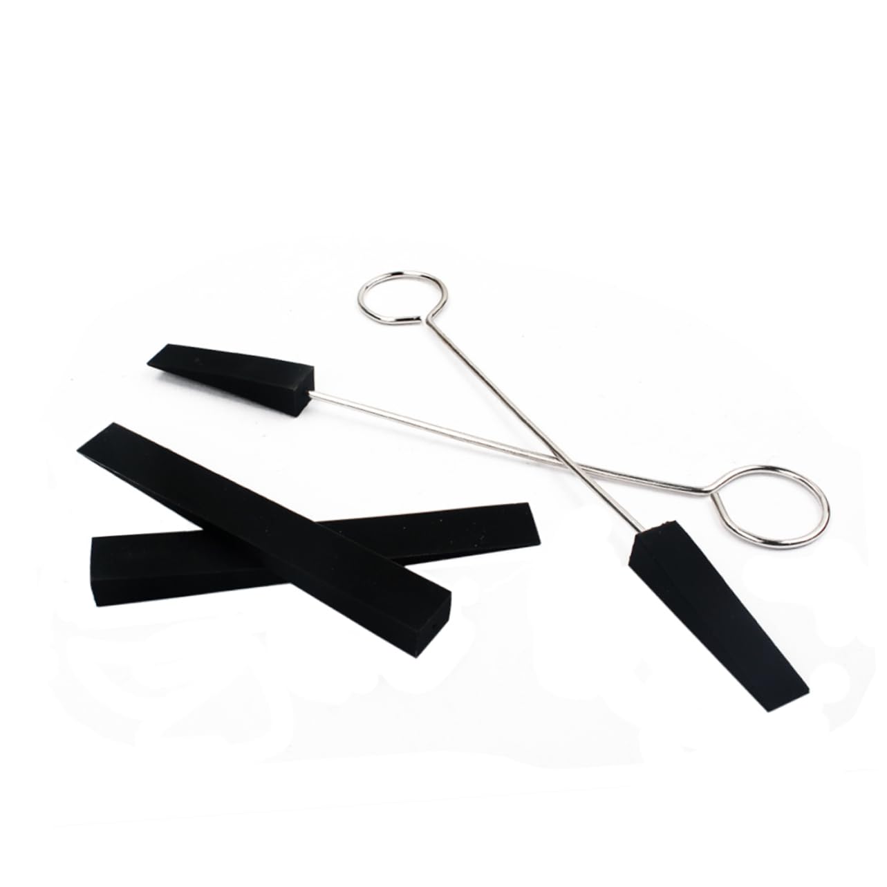 BESPORTBLE 4 PCS Piano Tuning Fork Set with Mutes Professional Musical Tuning Tool Durable Construction