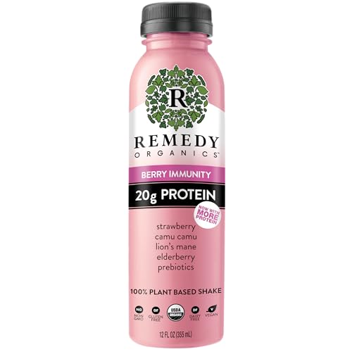 Remedy Organics, Beverage Berry Power, 12 Fl Oz