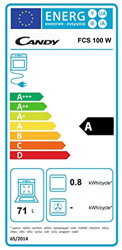 Candy FCS 100 X horno Horno eléctrico 71 L Acero inoxidable A