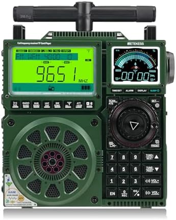 Amazon.com: Retekess V115 Shortwave Radio, Digital Radio AM FM, TR112 ...