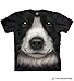 The Mountain Border Collie Adult T-Shirt, Black, Large