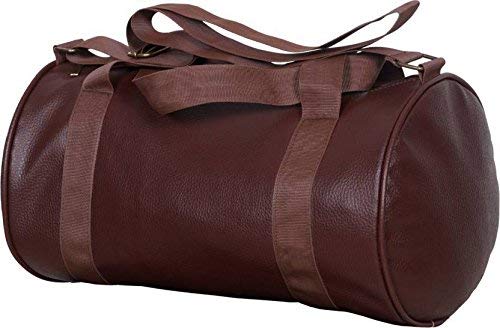 allied sales india ALLIEDSALES Brown Leather Gym Bag SG-61-picture-25