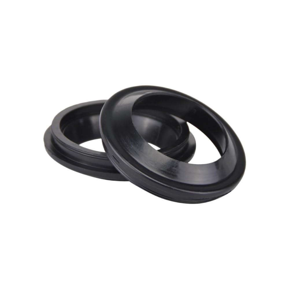 LXfOtG Front Fork Oil Seal 41x53x8 Dust Seal Compatible With ZX7R ZX9R ZX10R 10 ZX6R 7R 9R 10R ZXR750R ZXR750 Z650(2PCS DUST COVER)