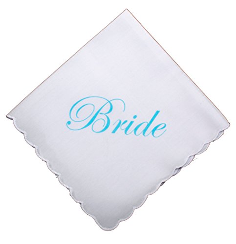Wedding Tokens Bride Wedding Handkerchief- Bride Something Blue Wedding Tokens Bride Wedding Handkerchief- Bride Something Blue