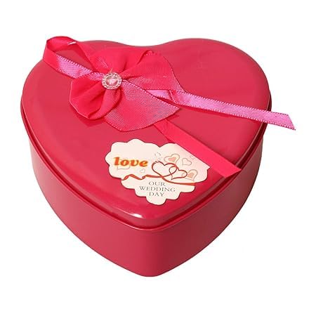 Siyaram Gallery Rose with Gift Box and Teddy Beer- 3 in, Valentines Gift for Girlfriend and Boyfriend (12 cm Lenght of Box) (Metal, Dark Pink)-image-34