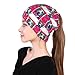 Beanie Pitbull Dogs Art Hedging Head Hats, Fashion Skull Hats for Girls Boys, Multifunction Large Chemo Hat Daily Hat for Walking Party, Various Styles