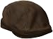 Stetson Men's Oily Timber Leather Ivy Cap, Brown, Large/X-Large