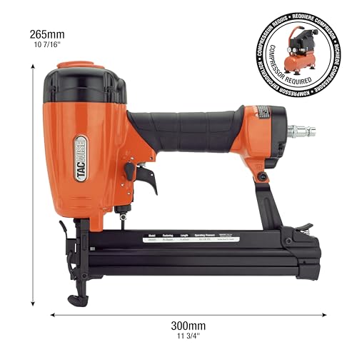 Agrafeuse pneumatique Tacwise D9040V type 90 orange pour fixation - 7