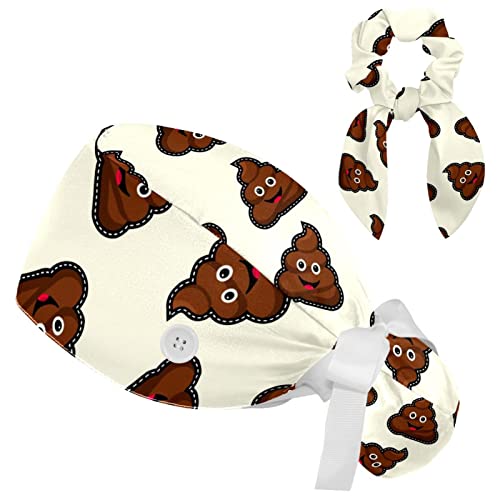 Bonnet de travail avec élastique et bandeau absorbant, taille unique