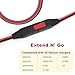 lasuroa Charger Extension Cable for Genius, 10-Foot X-Connect Battery Charger Cable Compatible with NOCO GC004 and More Accessory for Smart Battery
