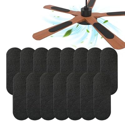 Niifawh 15pcs Ceiling Fan Filters for Blades Ea...