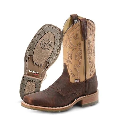 Double H Men's Graham Briar & Echo Taupe