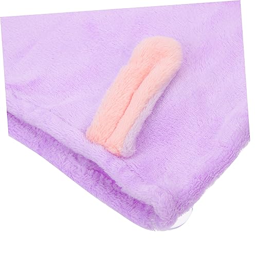 FRCOLOR 8 Peças Chapéu De Lã Coral Para Cabelo Seco Toalha De Secagem Rápida Turbante De Cabelo Seco