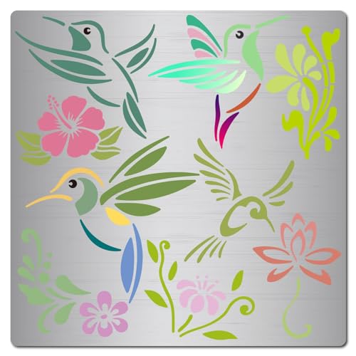 GORGECRAFT hummingbird stencil