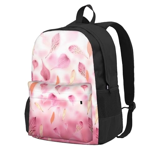 Sac à dos étanche Pink Petals pour rando : fini les affaires mouillées en camping