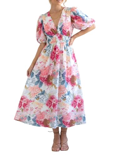 Image of Sissyaki Women's Floral Maxi Dress 2026 Summer Spring Wedding Guest Dress