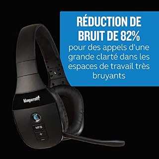 BlueParrott S450-XT Casque Stéréo Bluetooth – 82 % de Réduction du Bruit avec Commande Vocale, pour Espaces Publics et Environnements Bruyants – Noir - Les Beatles, Paul McCartney, John Lennon, RIngo Starr, George Harrison BlueParrott S450-XT Casque Stéréo Bluetooth – 82 % de Réduction du Bruit avec Commande Vocale, pour Espaces Publics et Environnements Bruyants – Noir – Image 3