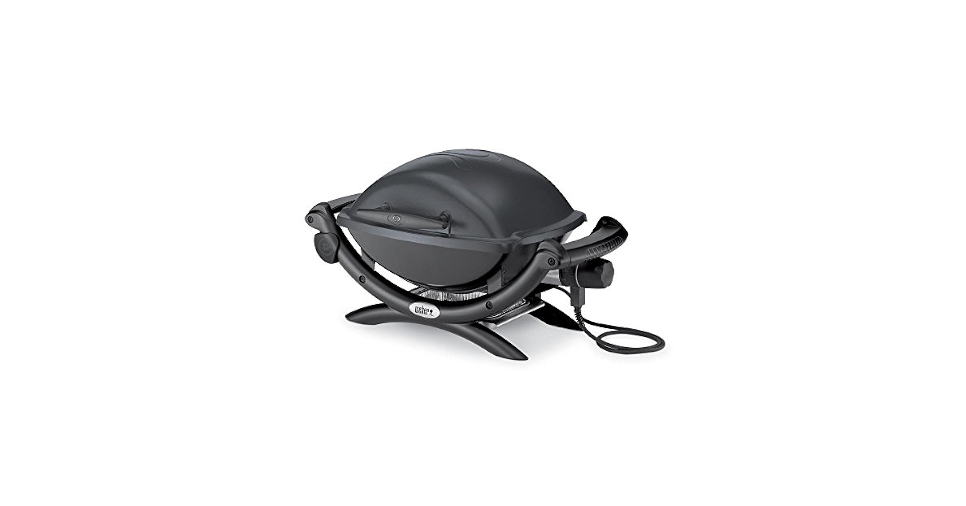 Weber Q1400 電気式グリル 未使用品 Weber Q 1400 189-Sq in Dark Gray Portable Grill 52020001 at