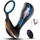5.39 inches Special Silicone Massagers Kit with Water Resistant Play in Anywhere You Like (Black) for Man, Rechargeable Cordless Body Prostrate Massager with 9 Modes for Men Relax Massaging -bky5