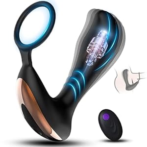 5.39 inches Special Silicone Massagers Kit with Water Resistant Play in Anywhere You Like (Black) for Man, Rechargeable Cordless Body Prostrate Massager with 9 Modes for Men Relax Massaging -sslt4